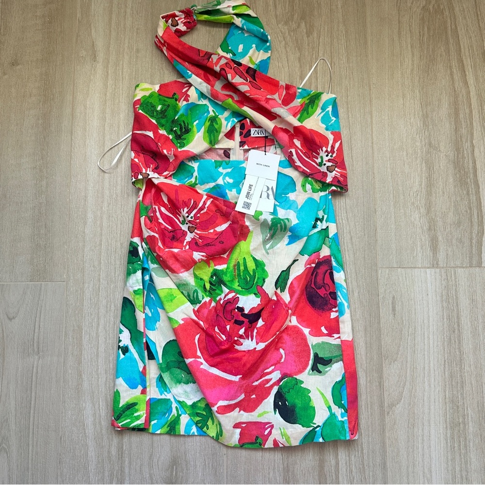 Zara Halter Dress